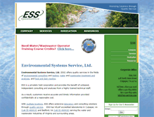 Tablet Screenshot of ess-services.com